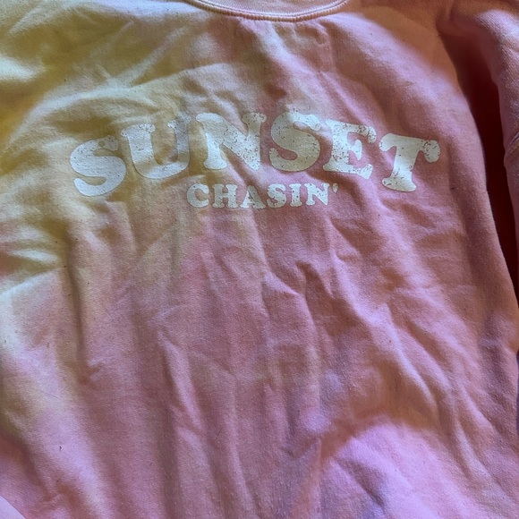 Medium Sunset Chasin Tie Dye Crewneck - Picture 2 of 3